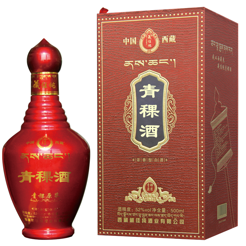 藏佳純青稞原漿（52度）